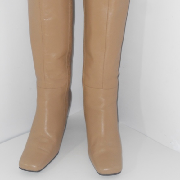 leather knee high boots sale